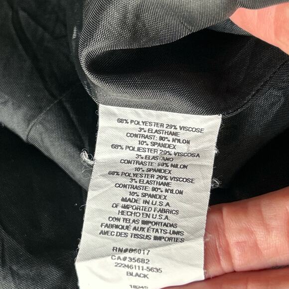 Vintage 90s Bebe Women's Black Y2K Skater Mini Skirt Lined - Size Small - Picture 6 of 8